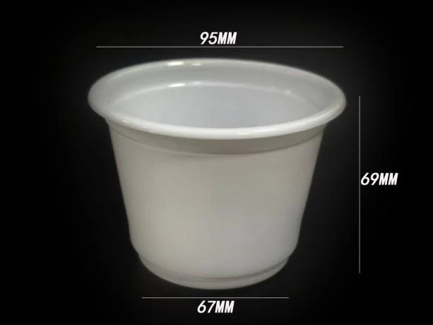 PP thermoformed flat lid (95mm diameter)